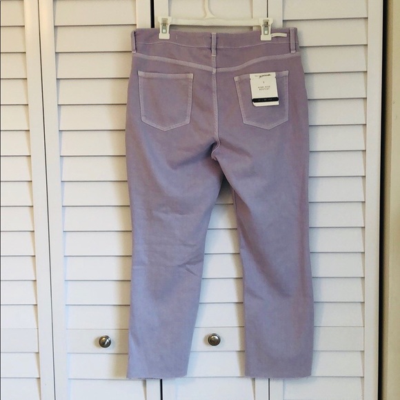 Anthropologie lilac high rise bootcut jeans NWT - Picture 4 of 6